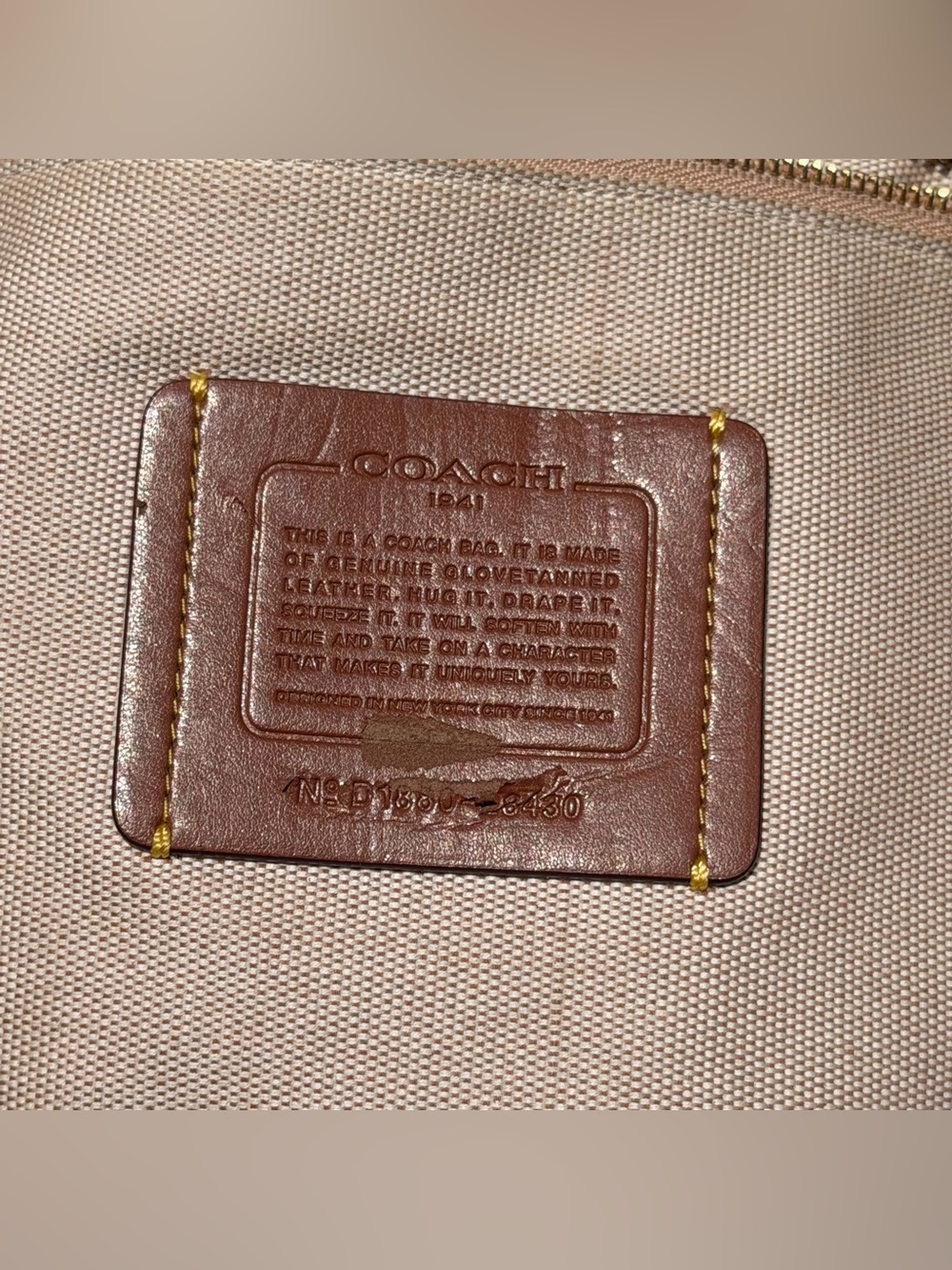 COACH ROGUE TOTE WITH FLORAL BOW PRINT INTERIOR (28430) - Picture 12 of 15